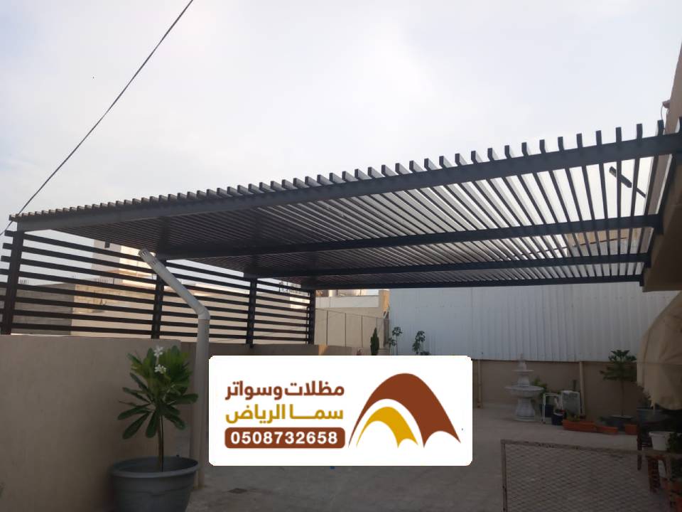 تركيب مظلات البيوت خشبية بالرياض