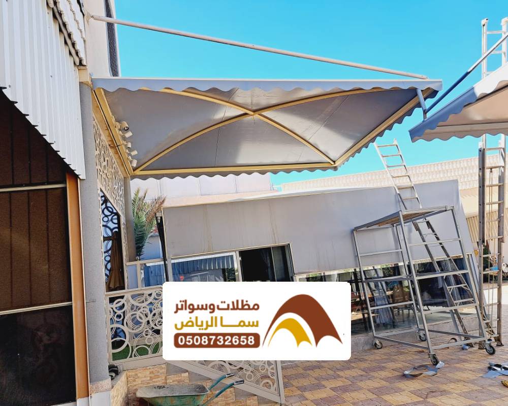 تصميم مظلات البيوت في الرياض