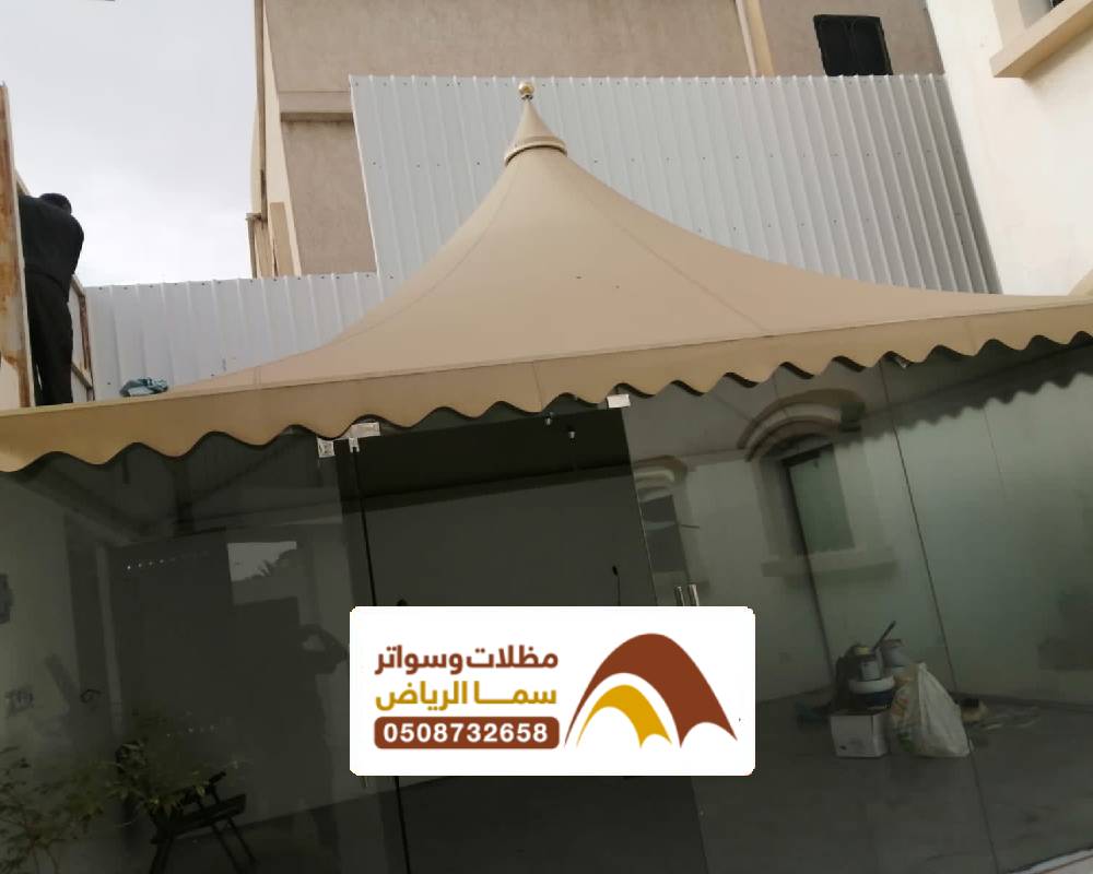 تصميم مظلات البيوت في الرياض