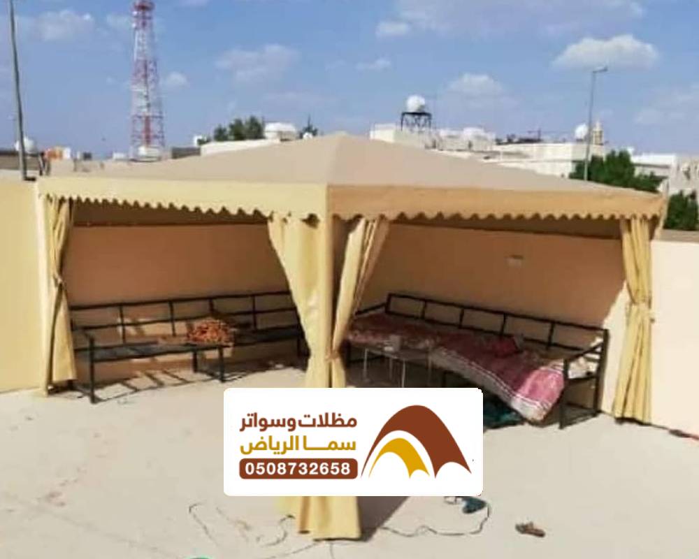 تصميم مظلات البيوت في الرياض