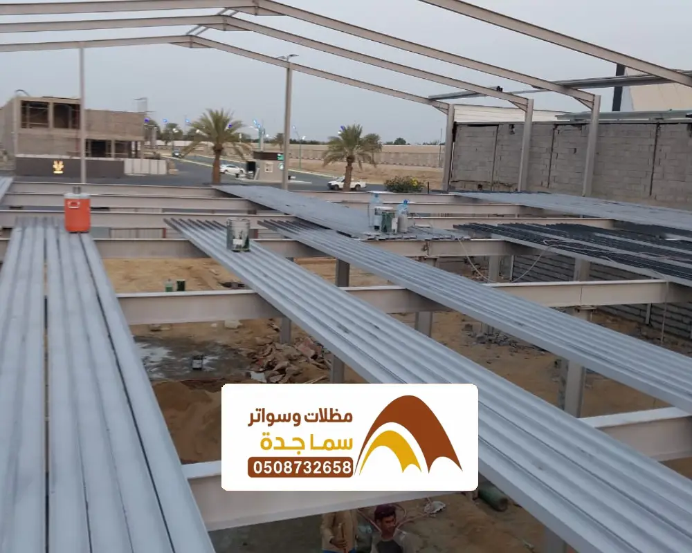 تركيب هناجر سندويش بنل جدة